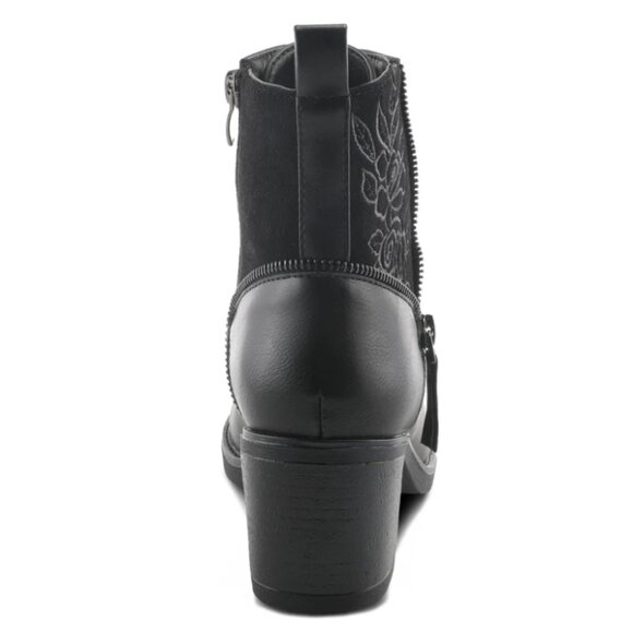 RARE FIND 🖤 》PATRIZIA Junia-Rose Embroidered Combat Boot - Picture 4 of 13